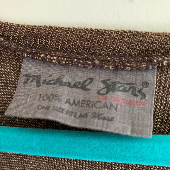 Michael Stars shimmer tee - Picture 5 of 10